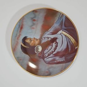 Minnehaha from original oil by Gregory Perillo Limited Edition Plate No. 5920